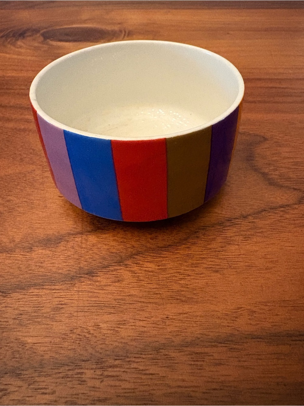 Vintage Villeroy & Boch “Santiago” Striped MCM bowl